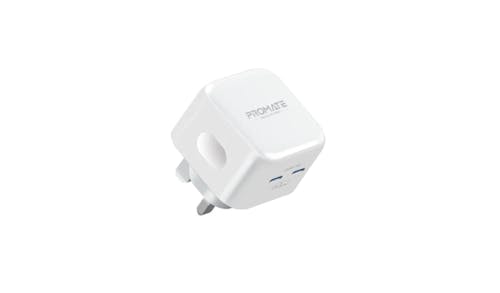 Promate GaNPort2-45PD 45W Power Delivery GaNFast™ Charging Adapter