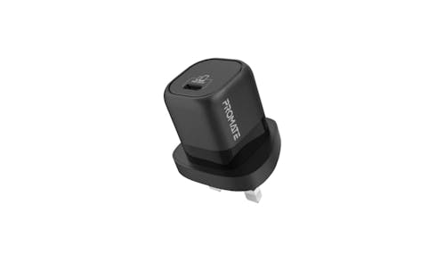 Promate PowerPort-25 25W Power Delivery USB-C Wall Charger - Black