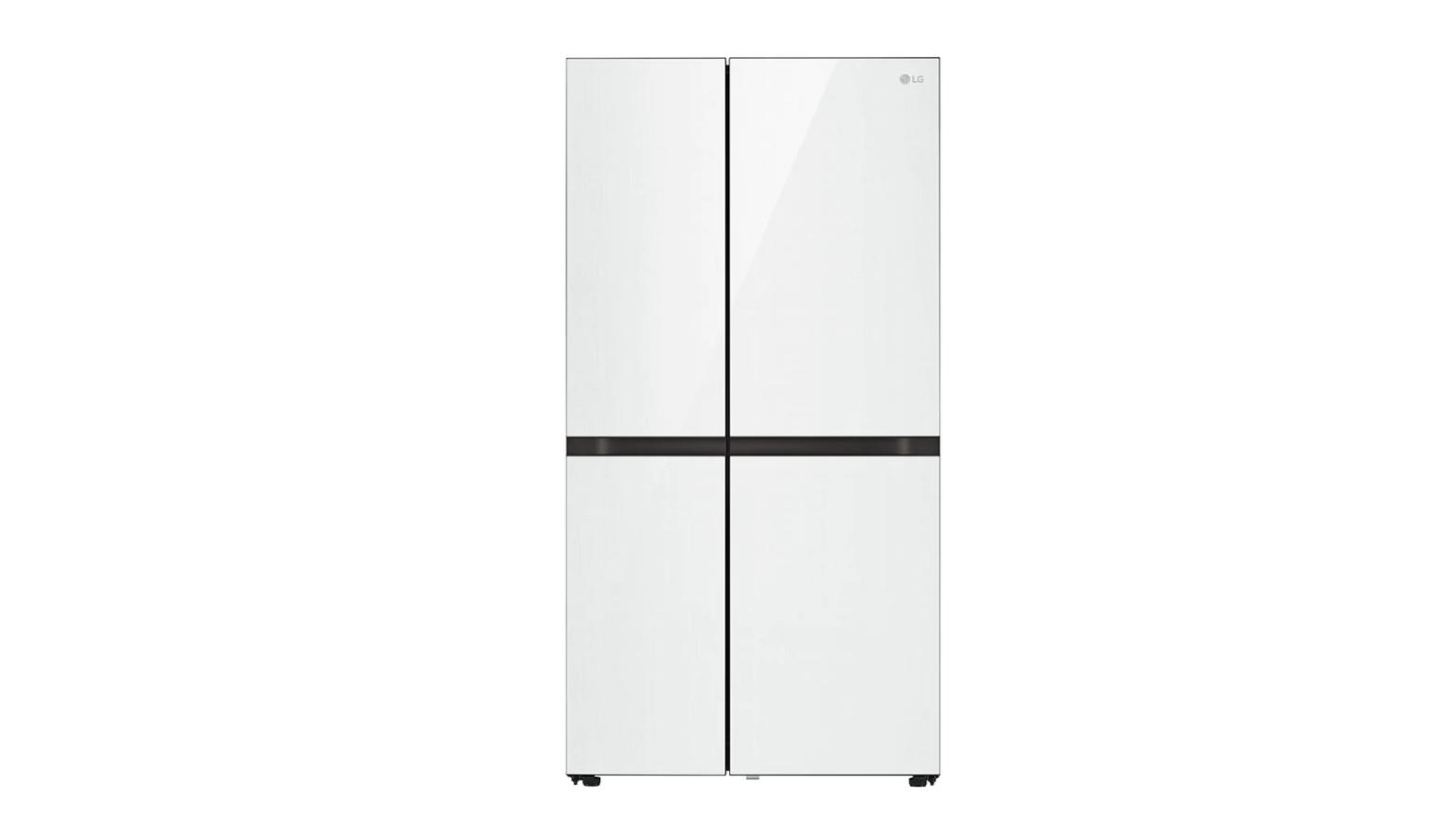 LG 694L Side-by-Side Fridge with Door-in-Door - White (GC-M257CGFL)