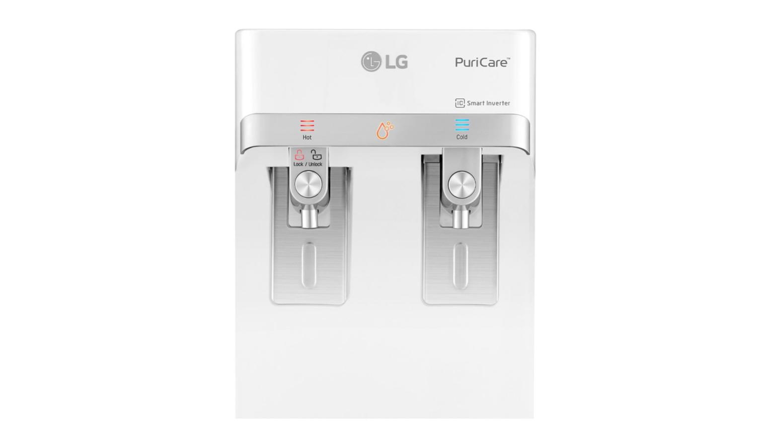 LG PuriCare Slim Stand Water Purifier with Tankless Cold Water & Big