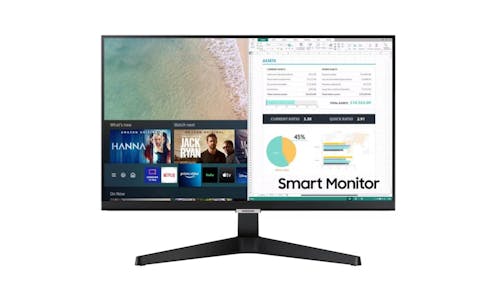 Samsung 24-inch Smart Monitor with Smart TV Apps (LS24AM506NEXXS) (DEMO UNIT)