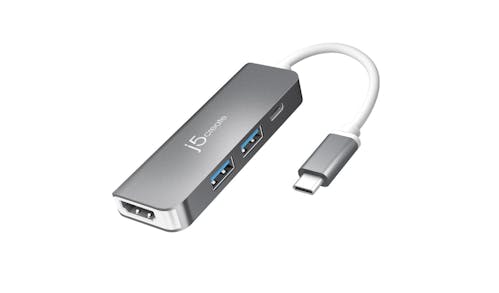 J5 Create JCD371 USB-C to HDMI & USB 3.1 2-Port with Power Delivery