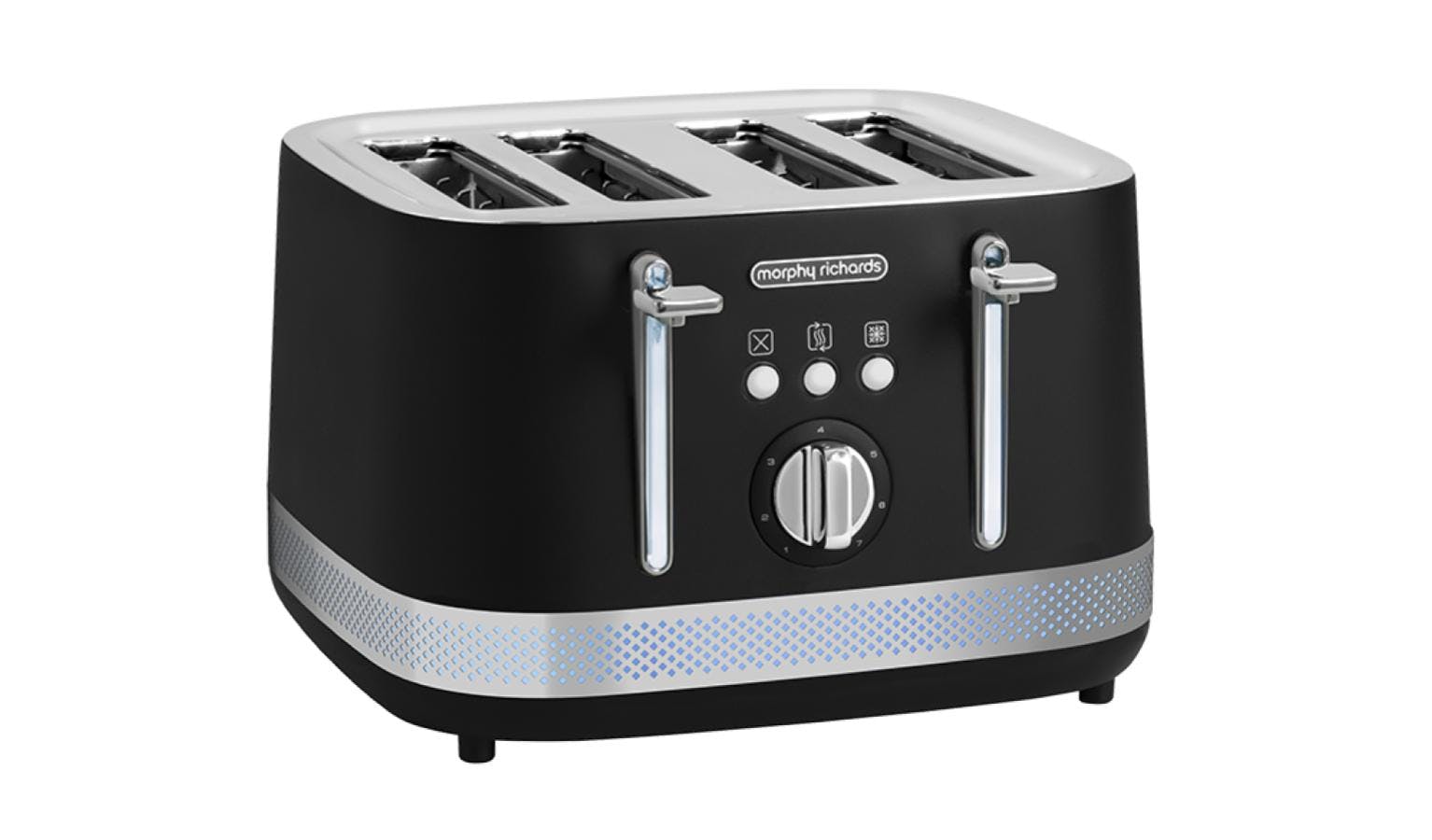 Morphy Richards Illumination Slice Toaster Black (248020
