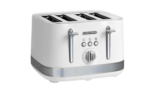Morphy Richards Illumination 4 Slice Toaster - White (248021)