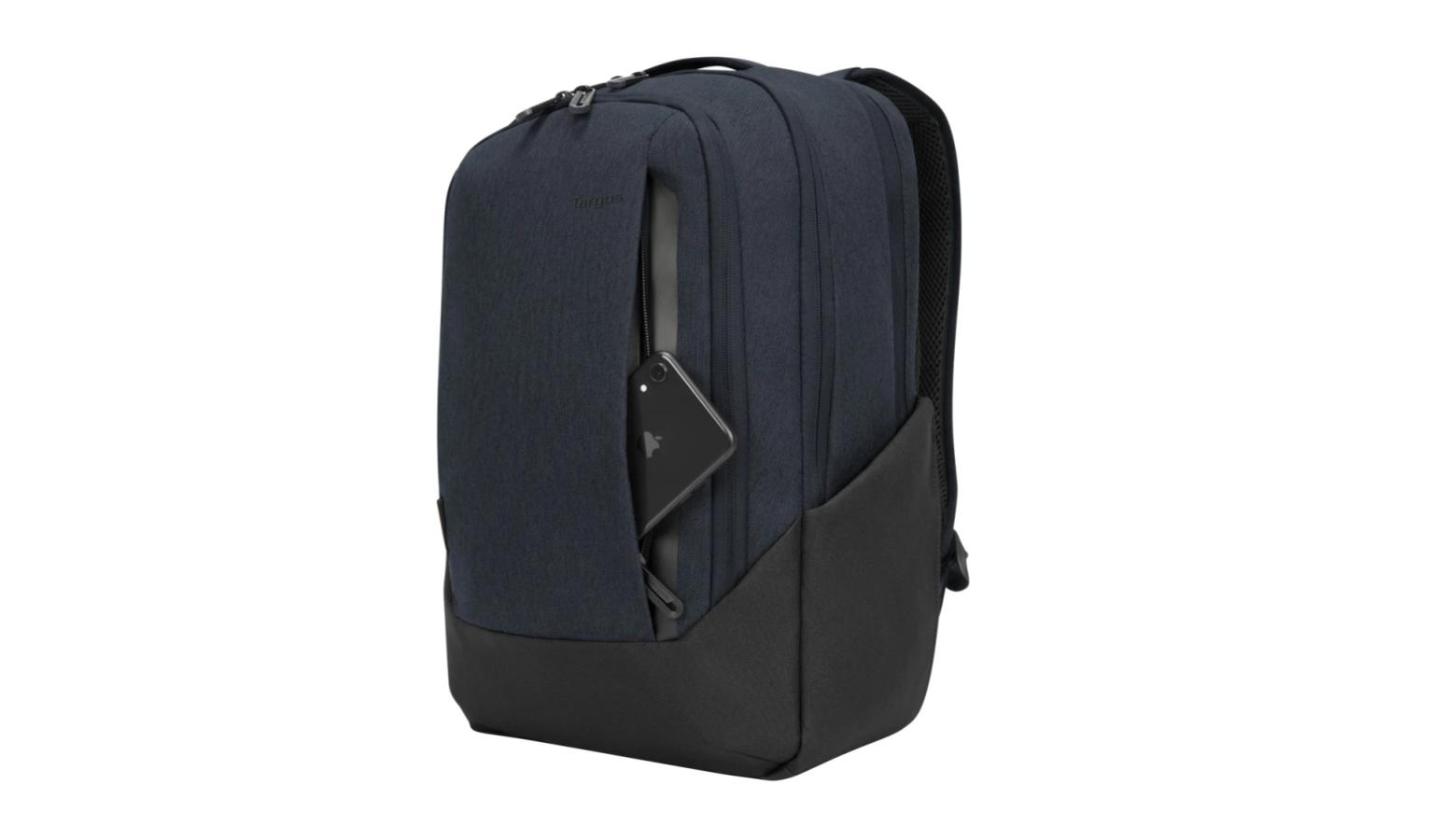 Targus 15.6inch Cypress EcoSmart Hero Backpack Navy Harvey Norman