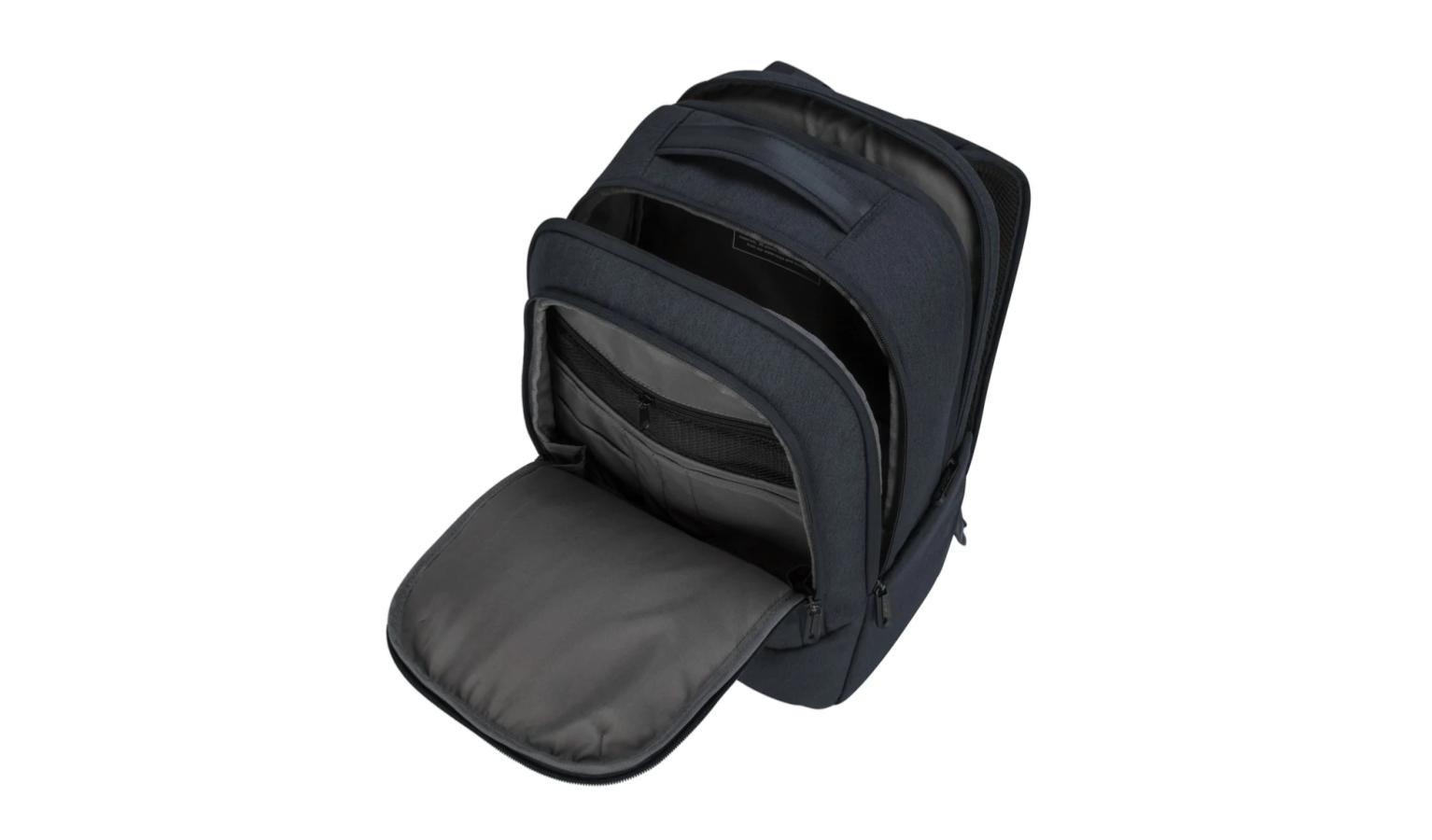 Targus 15.6inch Cypress EcoSmart Hero Backpack Navy Harvey Norman