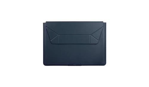 Uniq Oslo 14-inch Laptop Sleeve with Foldable Stand - Blue