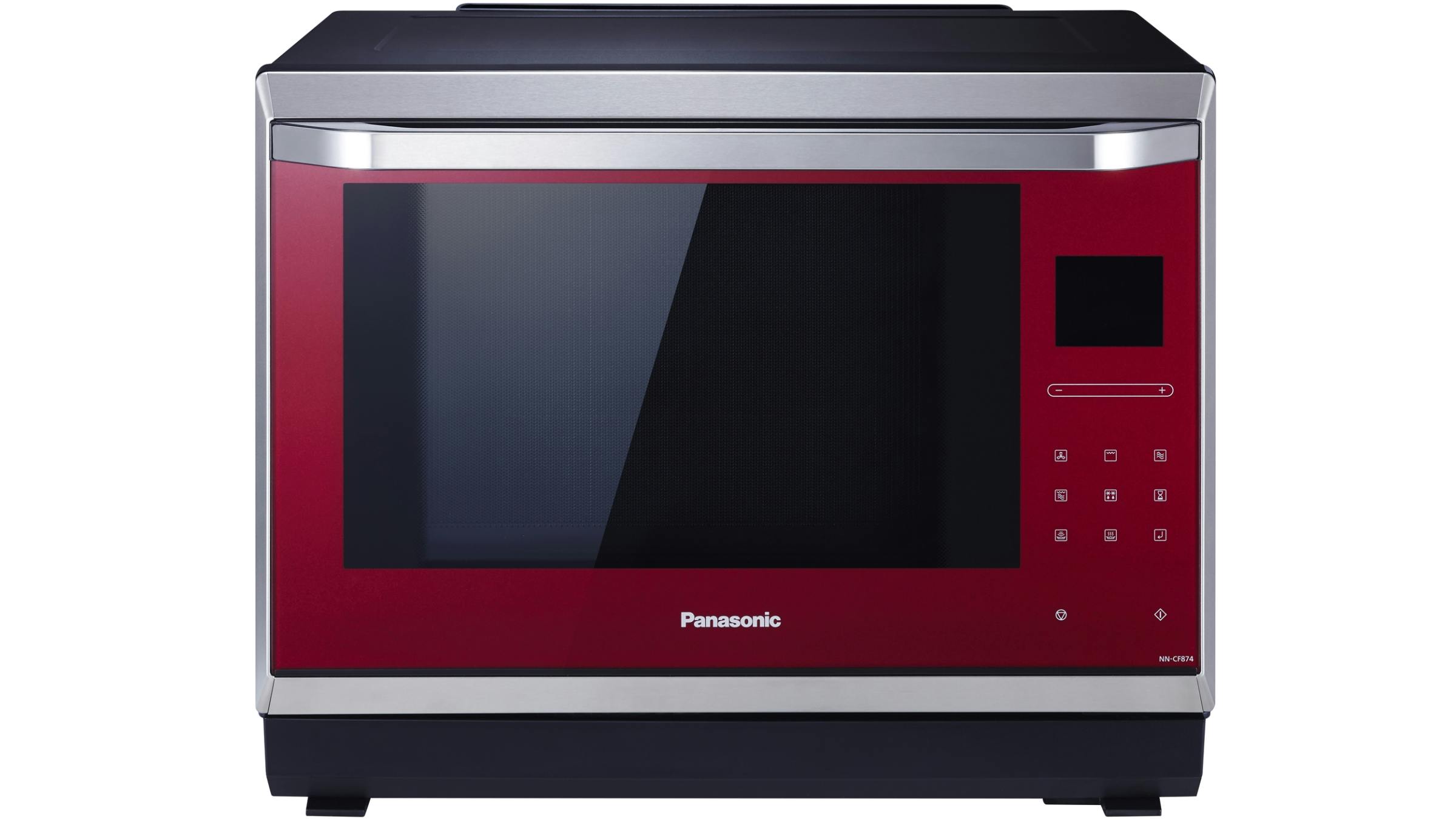 Panasonic 32L Inverter Convection Microwave Oven - Red | Harvey Norman