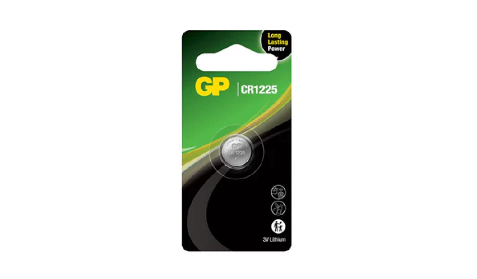 GP Lithium Coin Battery CR1225