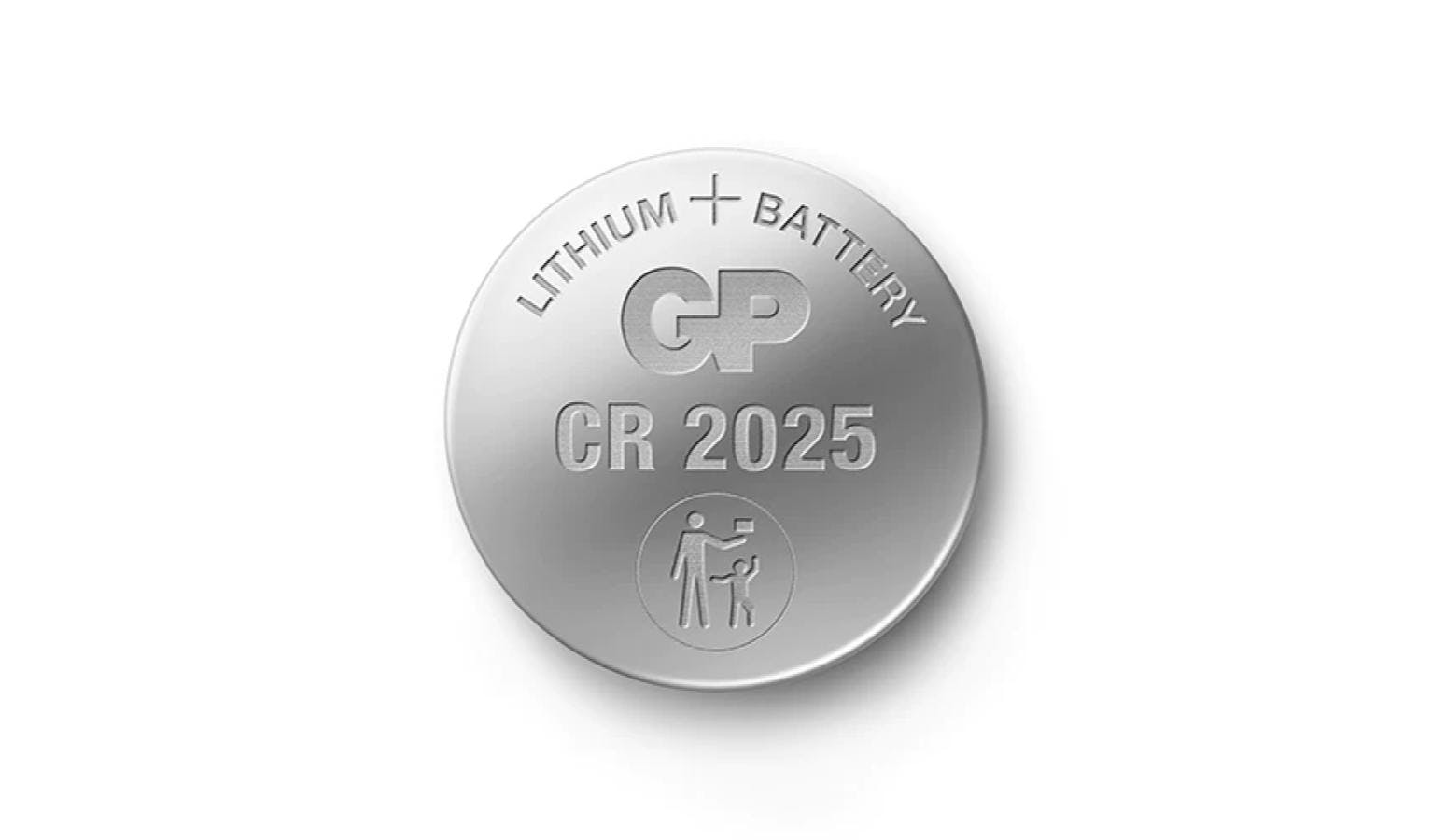 GP Lithium Coin Battery CR2025