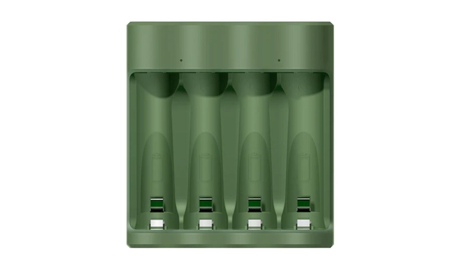 GP ReCyko Everyday Charger (USB) B421 4slot NiMH with 4 x AAA 2100mAh