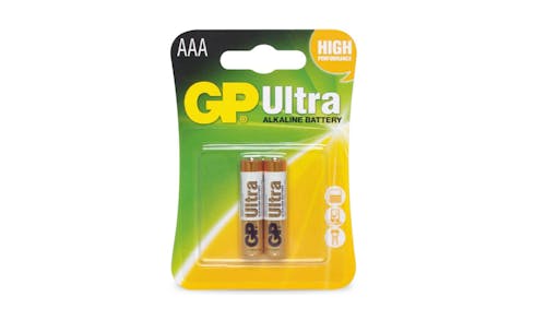 GP Ultra Alkaline Battery 2S AAA