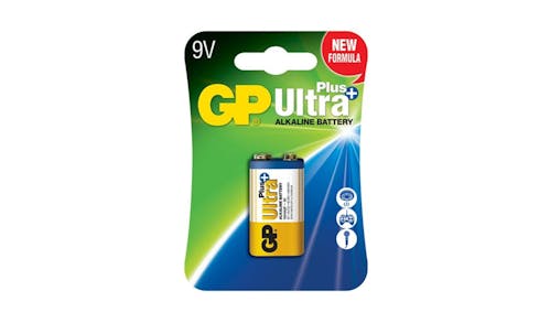 GP Ultra Plus Alkaline Battery 9V