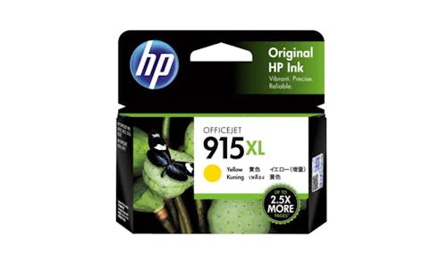 HP 915XL High Yield Original Ink Cartridge - Yellow
