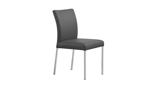 Lionel Dining Chair - Grey, Silver