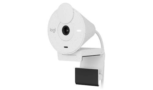 Logitech Brio 300 Full HD Webcam - Off-white