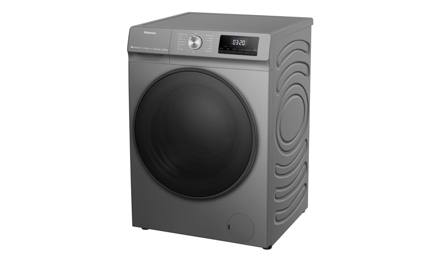 Hisense 10.5kg Front Load Washer and 7kg Dryer WD3Q1043BT Harvey