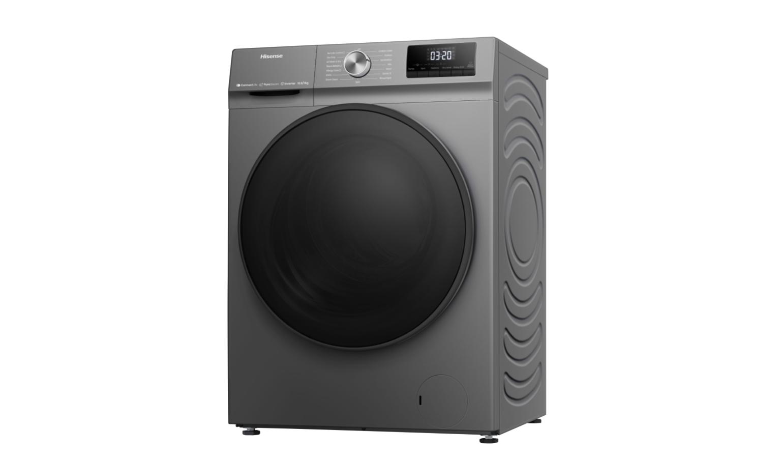 Hisense 10.5kg Front Load Washer and 7kg Dryer WD3Q1043BT Harvey