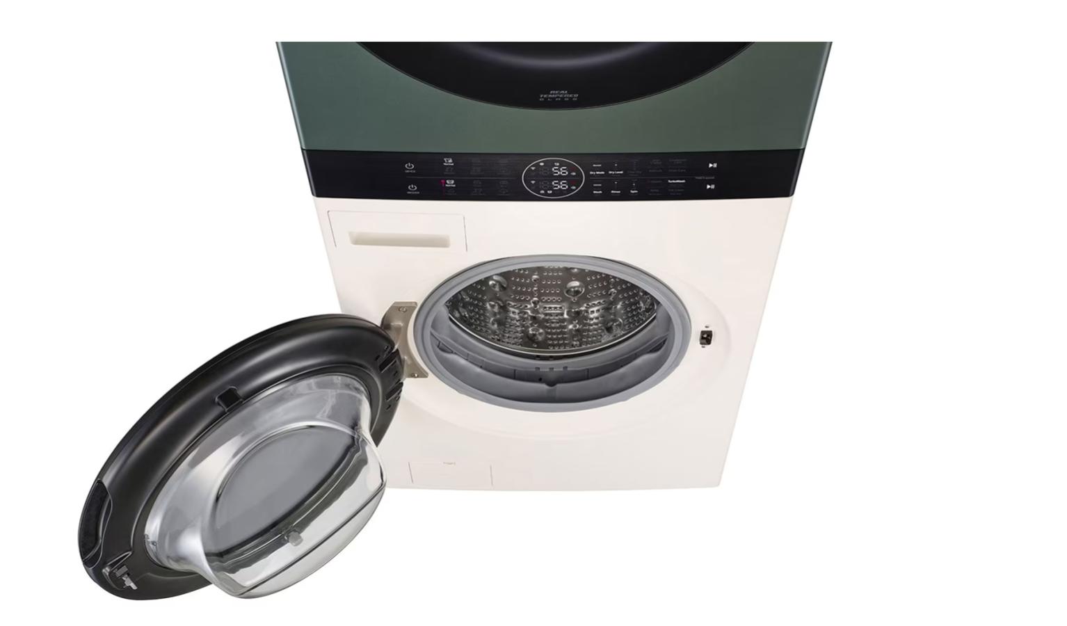 LG 14kg/10kg Objet Wash Tower™ AllInOne Stacked Front Load Washer