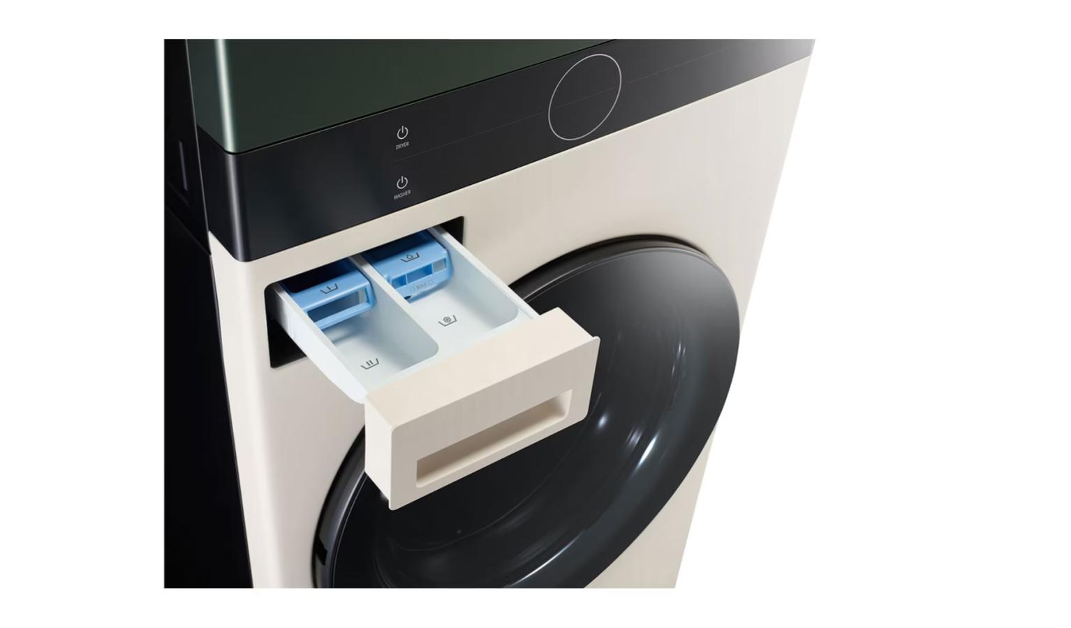 LG 14kg/10kg Objet Wash Tower™ AllInOne Stacked Front Load Washer