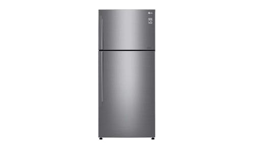 LG 547L Top Freezer Refrigerator with Inverter Linear Compressor - Platinum Silver (GN-C702HLCM)