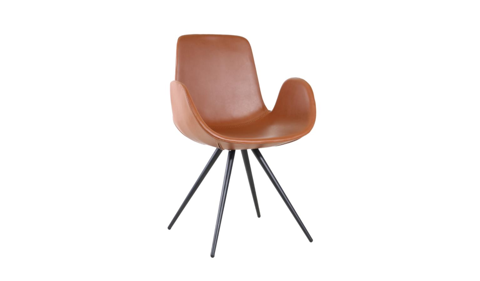 OLIVIA Swivel Dining Chair Vintage Brown Harvey Norman Malaysia