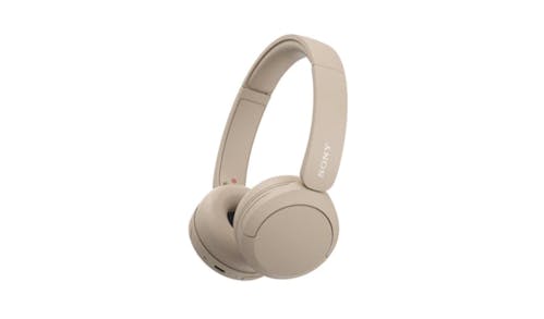 Sony WH-CH520 Wireless Headphones with Microphone - Cream