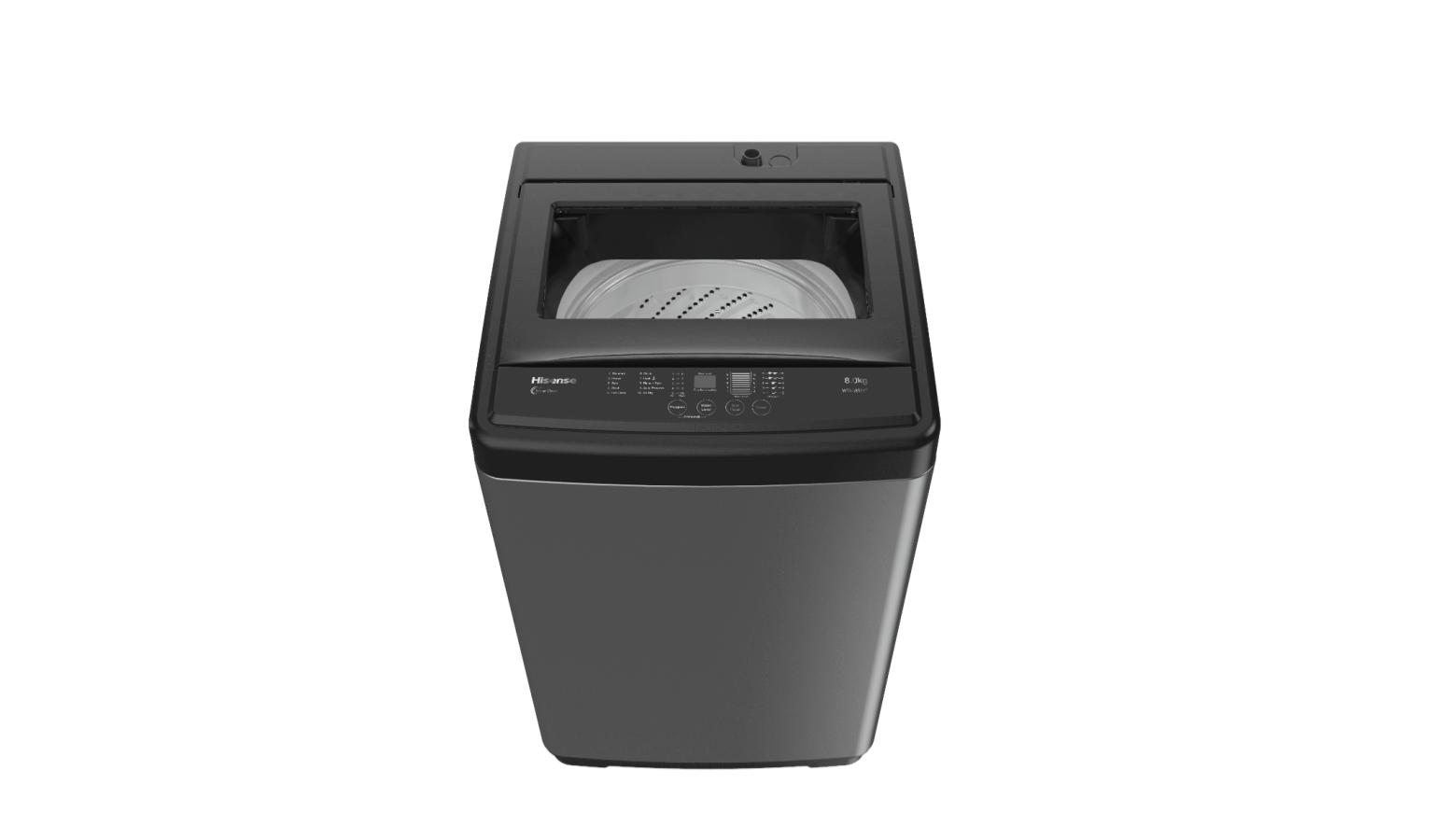 Hisense 8kg Top Load Washing Machine WTAG8511T Harvey Norman Malaysia