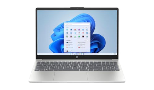 HP Laptop 15-FC0045AU (Ryzen 5, 8GB/512GB, Windows 11) 15.6-inch Laptop - Natural Silver