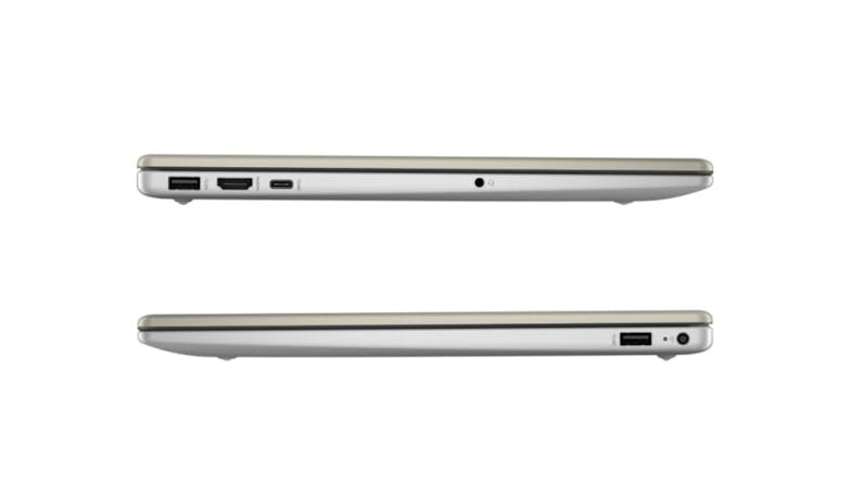 HP Laptop 15-FC0046AU (Ryzen 5, 8GB/512GB, Windows 11) 15.6-inch Laptop - Warm Gold