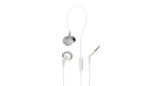 JBL Endurance Run 2 Wired In-Ear Headphone - White