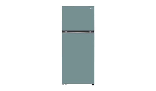 LG 360L 2 Door Refrigerator with Top Freezer Fridge - Clay Mint (GN-B332PMGB)