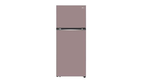 LG 360L 2 Door Refrigerator with Top Freezer Fridge - Clay Pink (GN-B332PPGB)