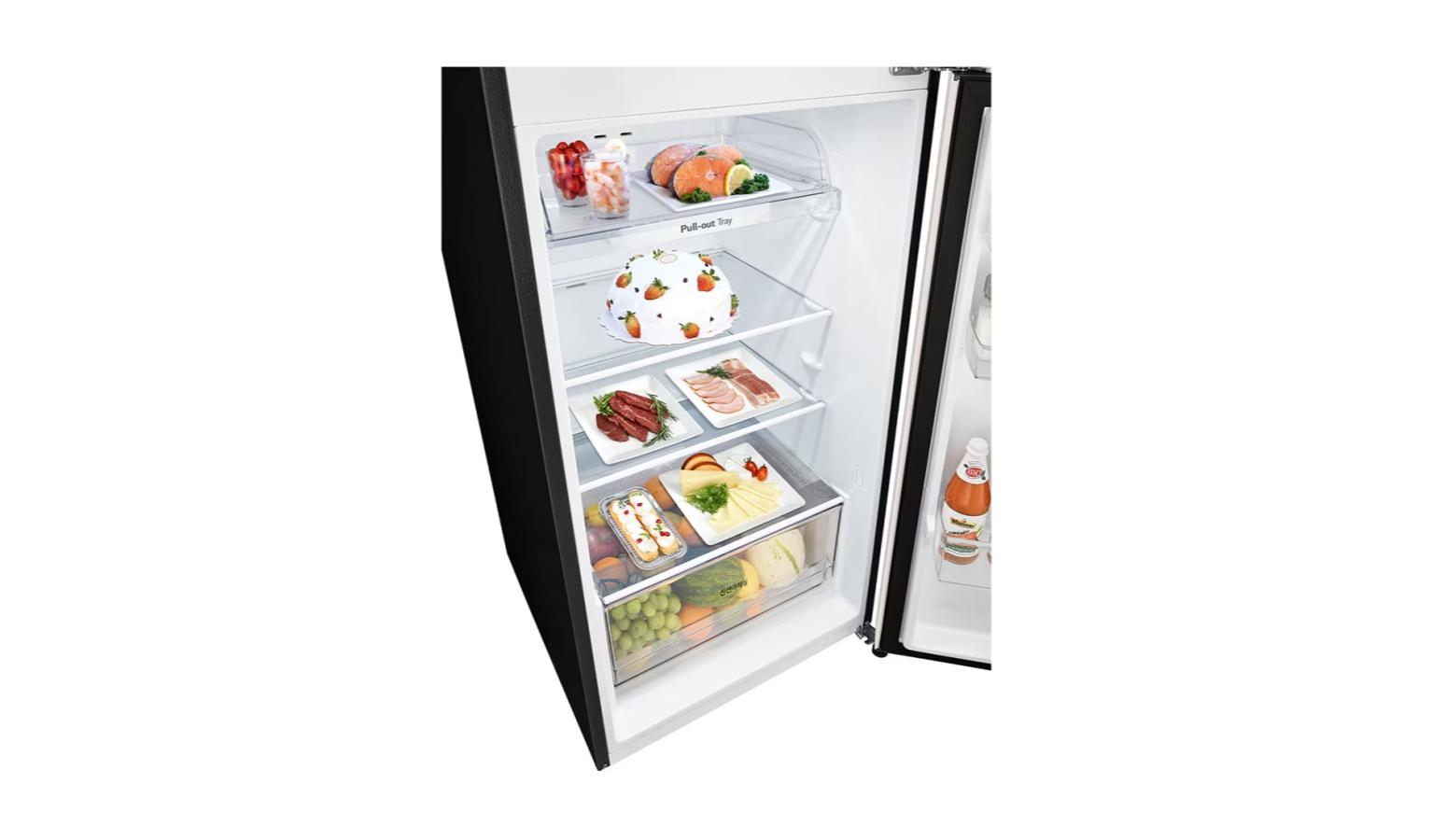 LG 360L 2 Door Refrigerator with Top Freezer Fridge Nature Beige (GN