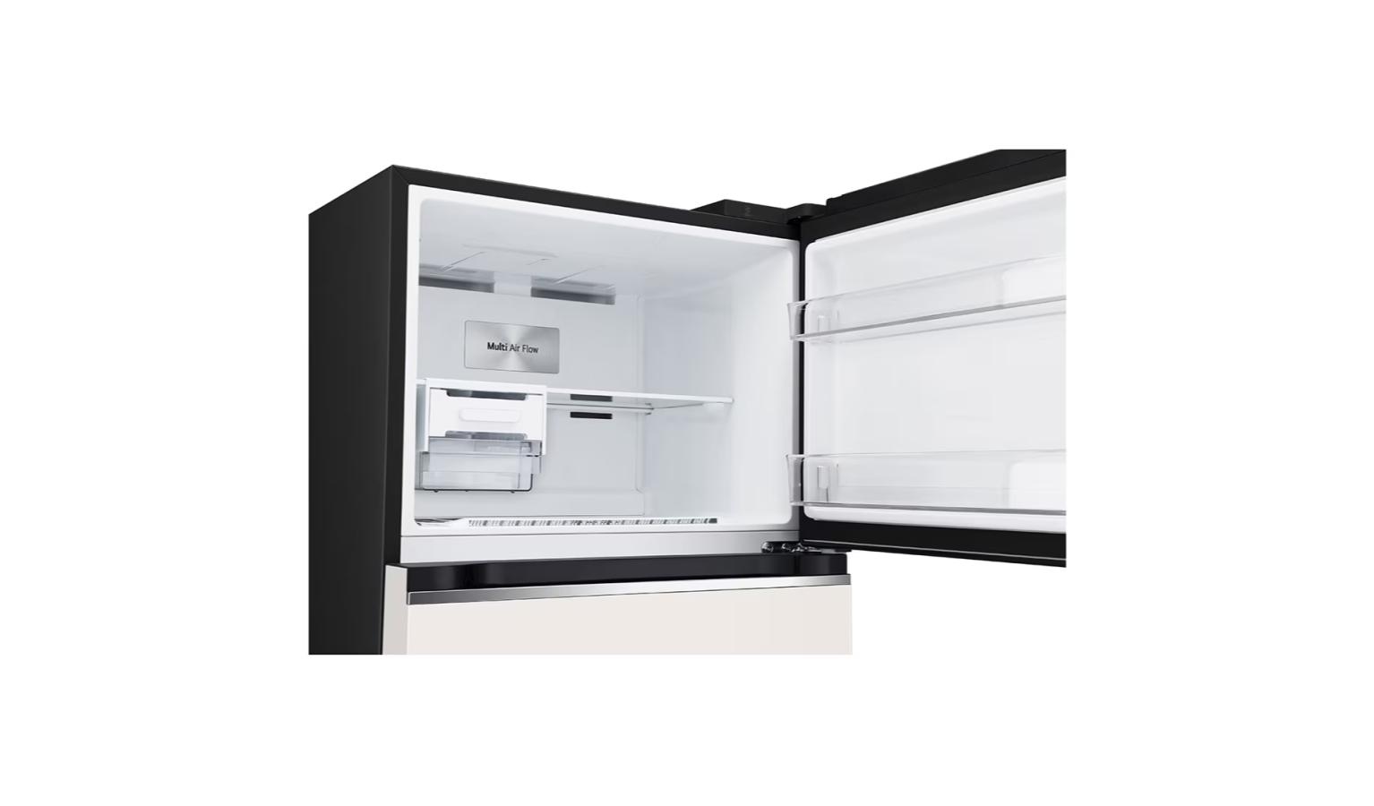 LG 360L 2 Door Refrigerator with Top Freezer Fridge Nature Beige (GN