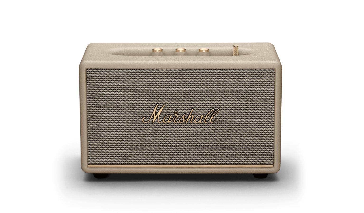 Marshall Acton III Bluetooth Home Speaker - Cream | Harvey Norman