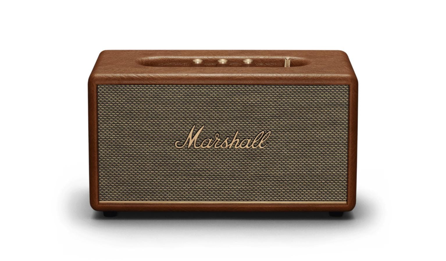 Marshall Stanmore III Bluetooth Speaker Brown Harvey Norman