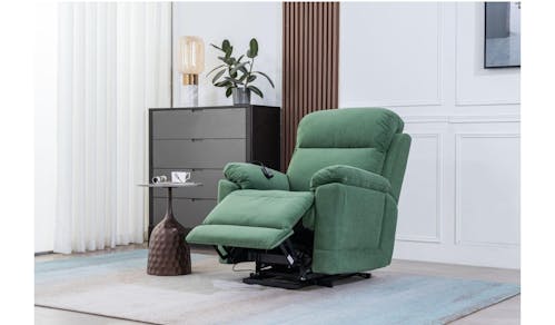 Lydia Power Lift Up Chair - Green