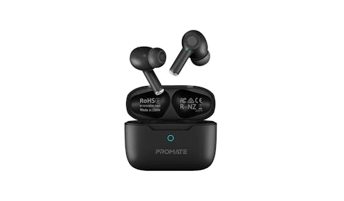 Promate ProPods High-Definition ANC TWS Earphones with intellitouch - Black