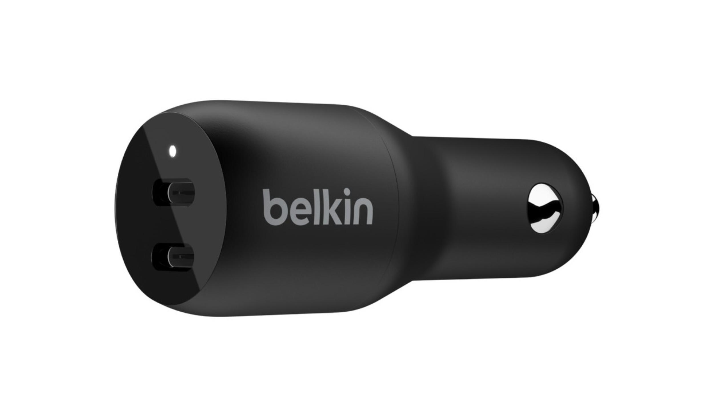 Belkin BoostCharge 18W Dual USB-C Car Charger