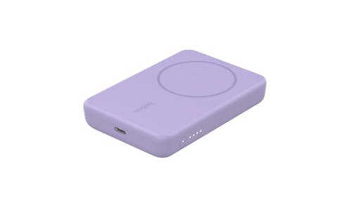 Belkin BoostCharge 5000mAH Magnetic Wireless Power Bank - Purple