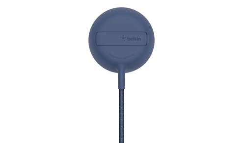 Belkin BoostCharge Pro Portable Wireless Charger Pad with Official MagSafe Charging 15W - Blue