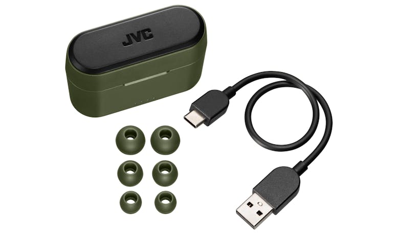 JVC HA-A9T-G True Wireless Headphones - Green