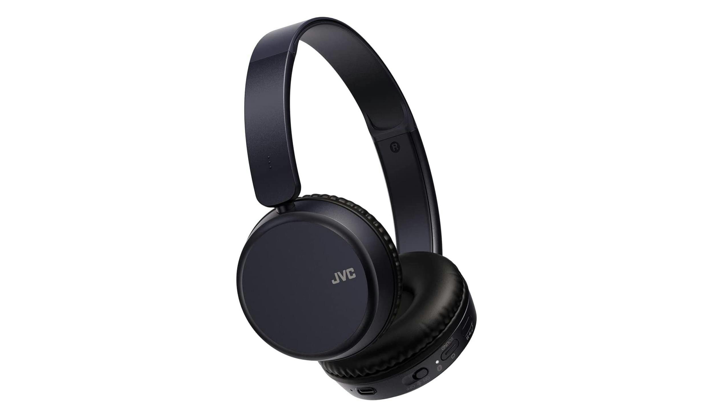 JVC HA-S36W-A Deep Bass Wireless Headphones - Blue | Harvey Norman Malaysia