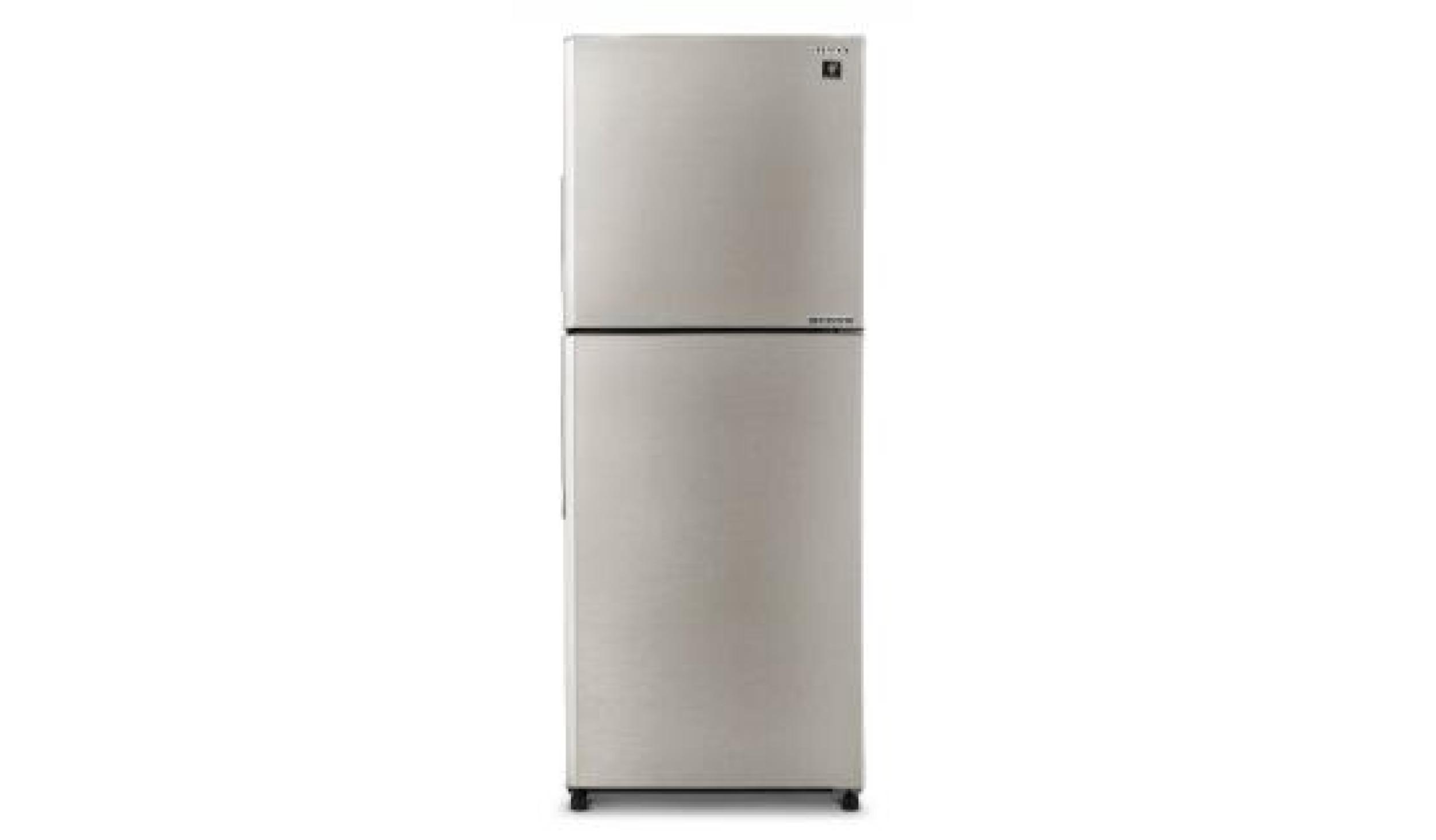 Sharp 360L 2-Door Folio Refrigerator (SJ-3822MSS)