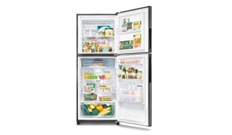 Sharp 360L 2-Door Folio Refrigerator (SJ-3822MSS)