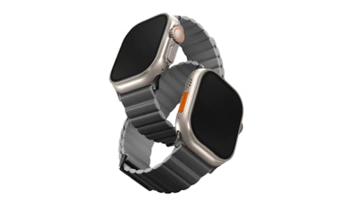 Uniq Revix Premium Edition Strap For Apple Watch (49/45/44/42mm) - Charcoal