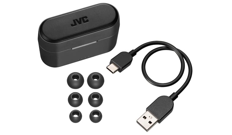 JVC HA-A9T True Wireless Headphones - Black