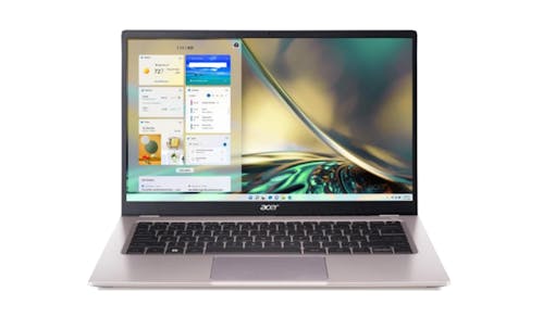 Acer Swift GO 14 (Ryzen 5, 8GB/512GB, Windows 11) 14-inch Laptop - Prodigy Pink (SFG14-41-R1JU)