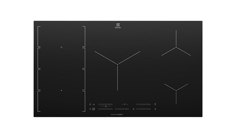 Electrolux EHI977BE 90cm Built-in Induction Hob with 5 Cooking Zones